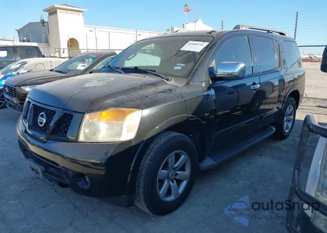 2015 Nissan Armada Sv from USA, damaged, VIN 5N1BA0ND8FN608650